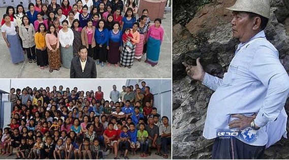 هندي ينجب 127 ولداً من 37 زوجة ويعيشون في منزل واحد