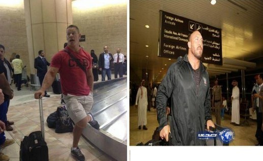 نجوم المصارعة في الرياض وسيخوض المصارعون مباريات استعراضية لمدة ثلاثة أيام، ووصلت أسعار التذاكر لمبالغ مرتفعة