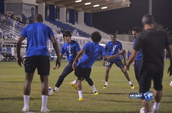 الهلال يؤدي مرانه الرئيس استعداداً لملاقاة سباهان الإيراني
