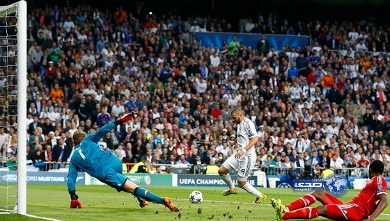 بالفيديو .. ريال مدريد يهزم بايرن ميونيخ بهدف بنزيما