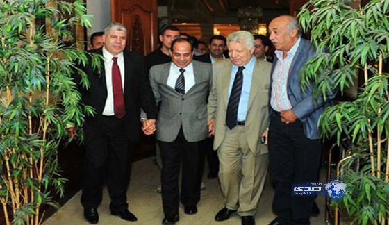 بعد خلاف امتد لسنوات ..السيسي تدخل للصلح بين مرتضى وشوبير