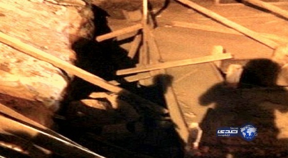 مدني تربة  ينقذ طفلة سقطت في خزان