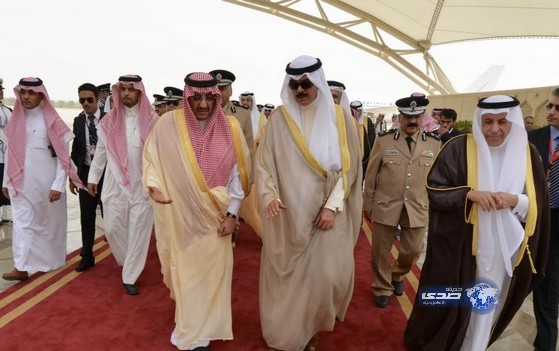 سمو وزير الداخلية يصل الكويت