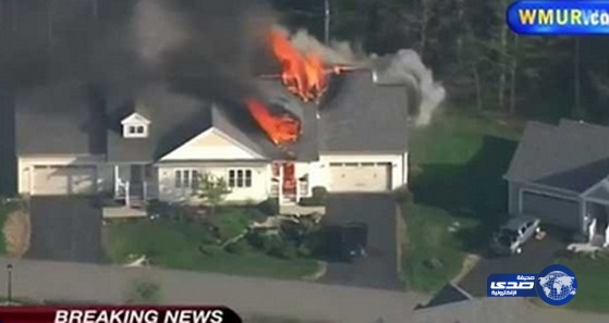 بالفيديو: لحظة انفجار منزل مباشرة على الهواء!