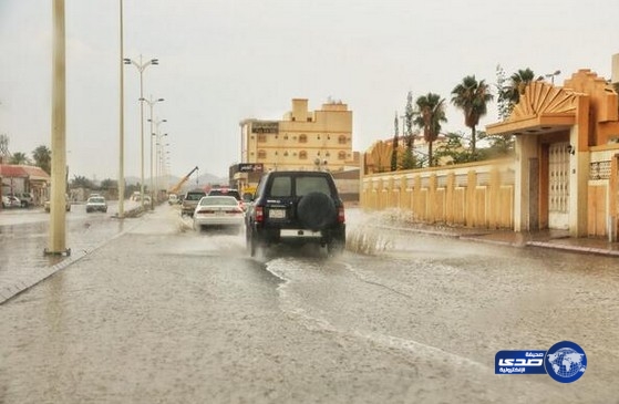 هطول أمطار على محافظة الطائف (صور)