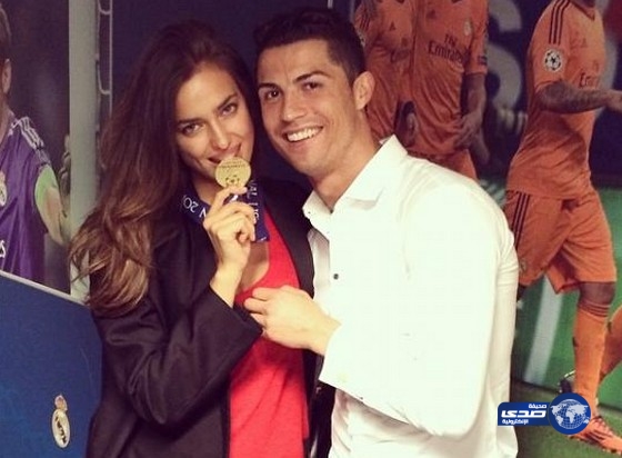كريستيانو رونالدو وإيرينا شايك يحتفلان بفوز ريال مدريد!