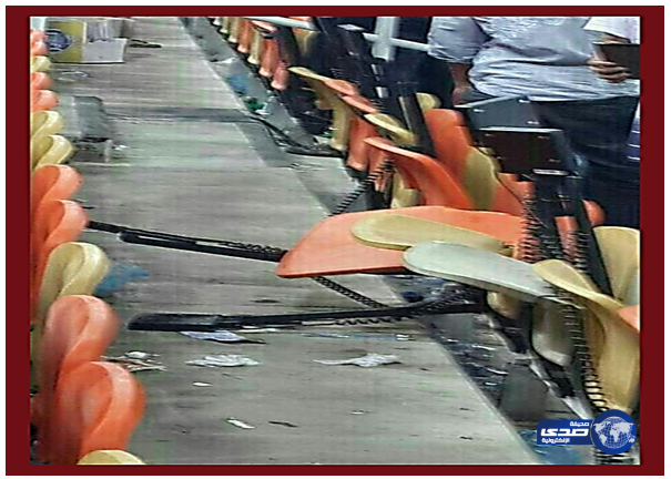 ضبط مخربي ملعب (الجوهرة)