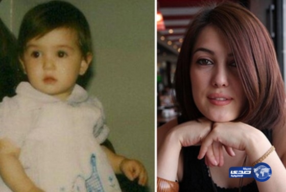 صورة للسورية “كندة علوش” ايام طفولتها