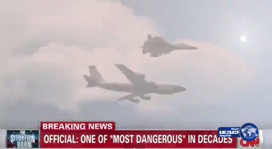 بالفيديو.. مقاتلة روسية تعترض طائرة أميركية