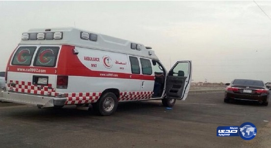تعطل سيارة إسعاف أثناء إنقاذ حالة طارئة بأبوعريش