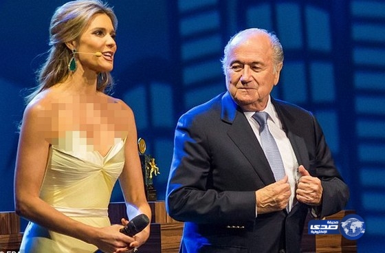 نظرات “بلاتر” جابت العيد!!