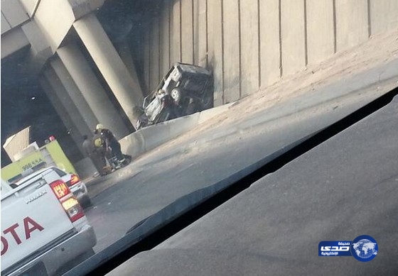 تفحم وإصابة 4 في حادث مروري بدائري الرياض