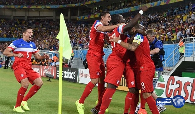 بالصور: أمريكا تتفوق على غانا بـ1/2 في المونديال