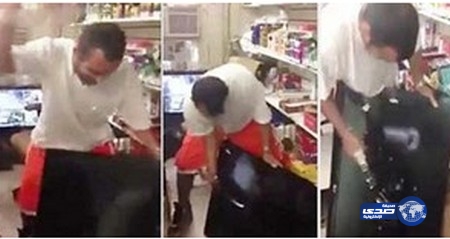 بالفيديو.. يمني يكسر شاشة تلفازه غضباً على خسارة أسبانيا