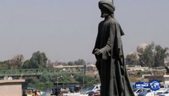 داعش تفجر تمثال “أبو تمام” وسط الموصل