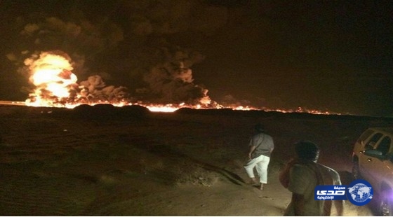 احتراق شاحنتين يعطل الحركة المرورية باﻷفلاج