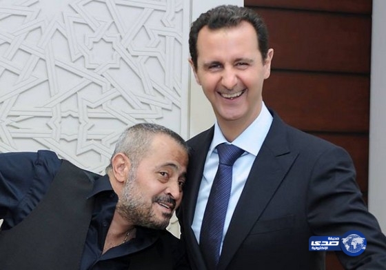بالصور:جورج وسوف متكئاً على بشار الأسد !
