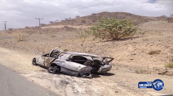 تفحم شاب وإصابة اثنين بالباحة