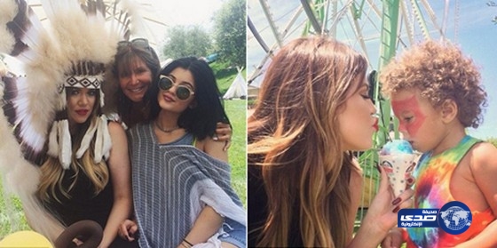 بالصور: مهرجان أقيم لإبنة “كيم كارداشيان” في عيد ميلادها !