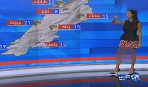 قنوات عربية تصر على وضع الارضية الزجاجية في نشرات الطقس!!