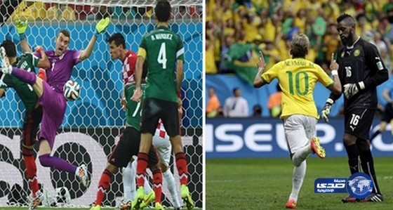بالفيديو والصور:البرازيل والمكسيك الى دور الـ16 على حساب الكاميرون وكرواتيا