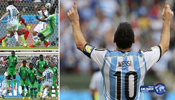بالفيديو والصور..الأرجنتين بثلاثة تتجاوز نيجيريا
