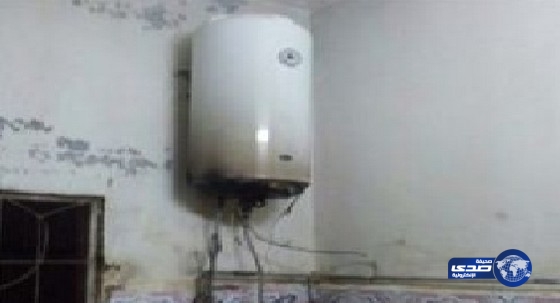 أحتراق سخان مياه يتسبب باصابتين في مدينه عرعر‎
