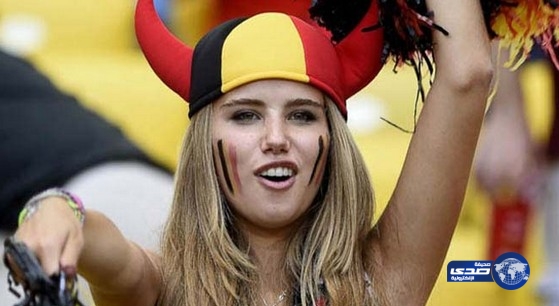 “لوريال” تتعاقد مع المشجعة البلجيكية الحسناء