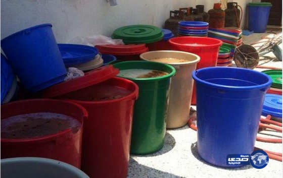 مصادرة 1800 لتر «سوبيا» بمكة