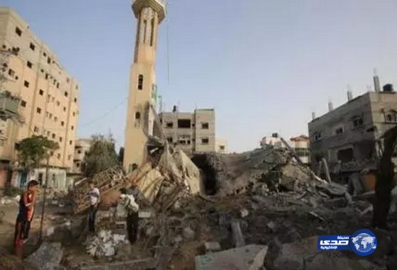 العدوان الاسرائيلي على غزة يستهدف مسجد وارتفاع عدد الشهداء