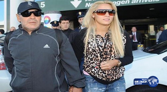 اعتقال صديقة مارادونا السابقة المتهمة بالسرقة