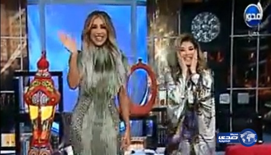 هالة سرحان تلطم على وجهها بعد دخول مايا دياب إستديو برنامجها