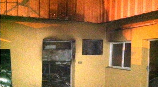 إخماد حريق في استراحة لسكن عمال بالطائف