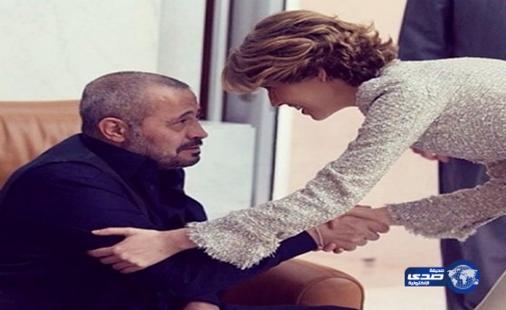 أسماء الأسد تنحني أمام جورج وسوف!