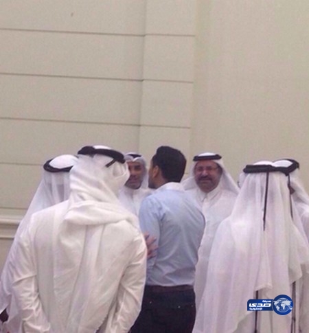 وصول الكابتن سامي الجابر الى مقر نادي العربي