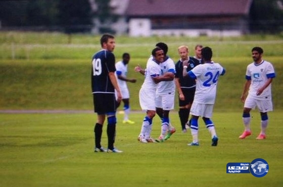 الهلال يتغلب على جورمالا اللاتفي بثلاثة أهداف مقابل هدف وحيد