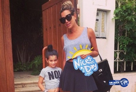 مايا دياب تكشف عن ابنتها “كاي” لأول مرة منذ ولادتها