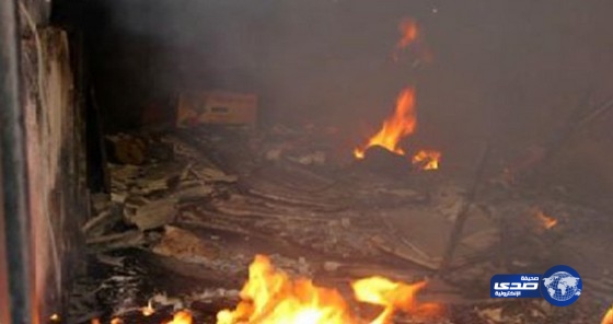 حريق بمنزل مهجور يمتد إلى سكن عمالة مجاور بالقريات