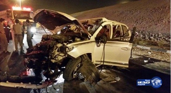 مصرع شخص وإصابة اثنين في حادث مروري بنجران