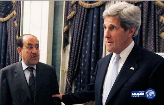 كيري يؤكد دعم الرئيس العراقي ويحذر المالكي من اثارة اضطرابات