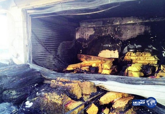 مدني الطائف يخمد النيران بحراج المسترجعات