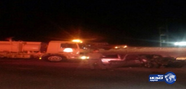 مصرع شخصين في تصادم على طريق القريات