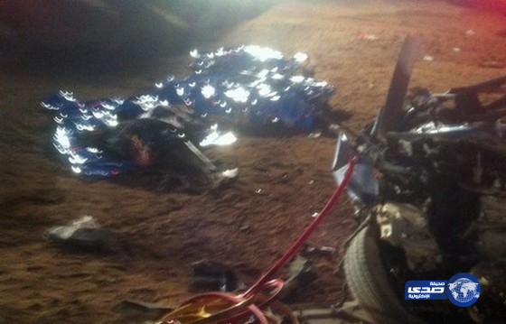مصرع 11 شخصاً من عائلة واحدة في حادث تصادم على طريق شقراء – القصيم