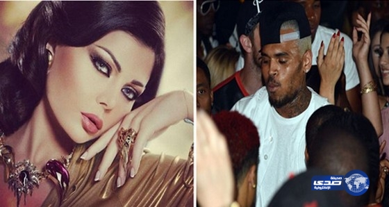 بالفيديو:هيفاء وهبي تنهار وتفقد وعيها بعد محاولة قتل كريس براون أمامها