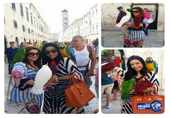 لجين عمران في كرواتيا