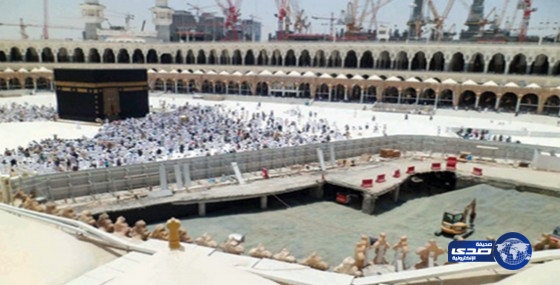 الرئاسة العامة : إيقاف مشاريع تطوير الحرم مؤقتا خلال أيام