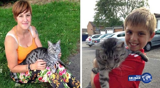 قطة تنقذ أسرة بريطانية من الموت
