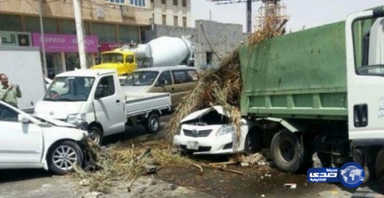 إصابة 5 أشخاص في حادث تصادم على طريق الظهران بالأحساء