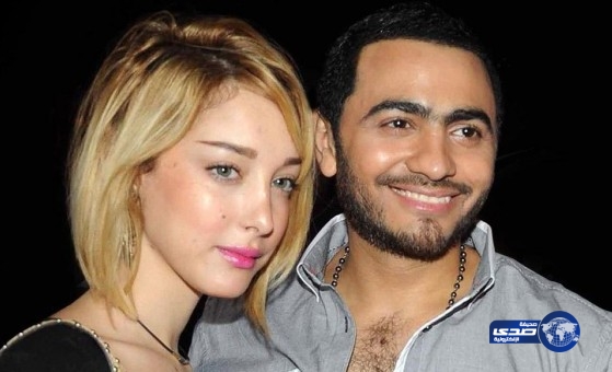 بوسيل تتحدى تامر حسني وتنشر اول صورة لابنتهما
