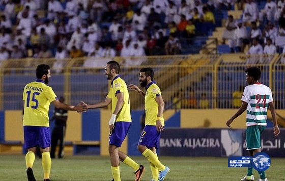 النصر يكسب ودية نجران بخماسية والإصابة تبعد عوض 10 أيام